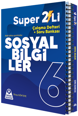 6. Sınıf Süper İkili Sosyal Bilgiler Seti