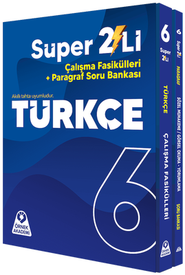 6. Sınıf Süper İkili Türkçe Seti