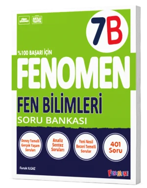 7. sınıf Fen Bilimleri B Soru Bankası