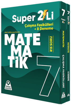 7. Sınıf Süper İkili Matematik Seti