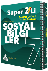 7. Sınıf Süper İkili Sosyal Bilgiler Seti - Thumbnail