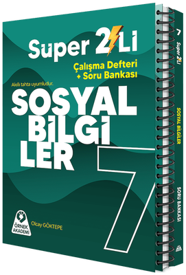 7. Sınıf Süper İkili Sosyal Bilgiler Seti