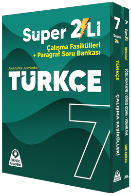 7. Sınıf Süper İkili Türkçe Seti