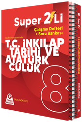 8. Sınıf Süper İkili T.C. İnkılap Tarihi ve Atatürkçülük Seti - Thumbnail