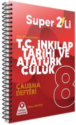 8. Sınıf Süper İkili T.C. İnkılap Tarihi ve Atatürkçülük Seti - Thumbnail