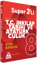 8. Sınıf Süper İkili T.C. İnkılap Tarihi ve Atatürkçülük Seti - Thumbnail