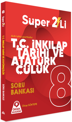 8. Sınıf Süper İkili T.C. İnkılap Tarihi ve Atatürkçülük Seti