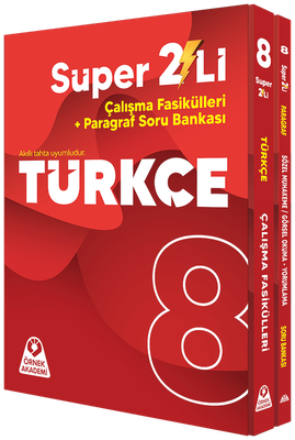 8. Sınıf Süper İkili Türkçe Seti