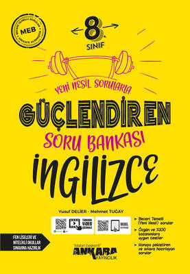 Ankara Yayıncılık 8. Sınıf Güçlendiren İngilizce Soru Bankası