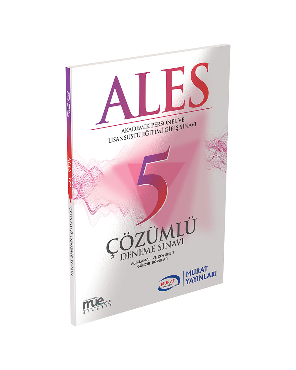 2065 ALES 5 Çözümlü Deneme Sınavı 2065 ALES 5 Çözümlü Deneme Sınavı