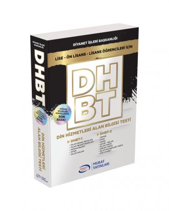 2544 DHBT  Din Hizmetleri Alan Bilgisi Testi