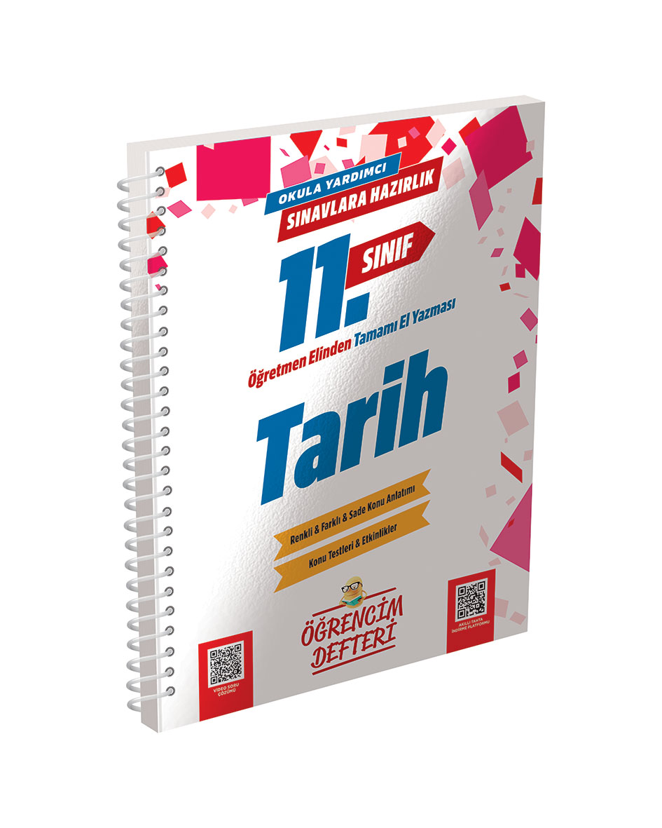 3063 - 11.Sınıf Tarih Öğrencim Defteri