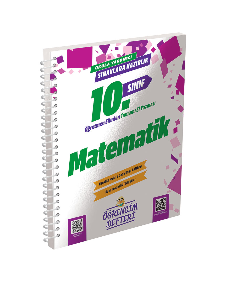3109 - 10.Sınıf Matematik Öğrencim Defteri