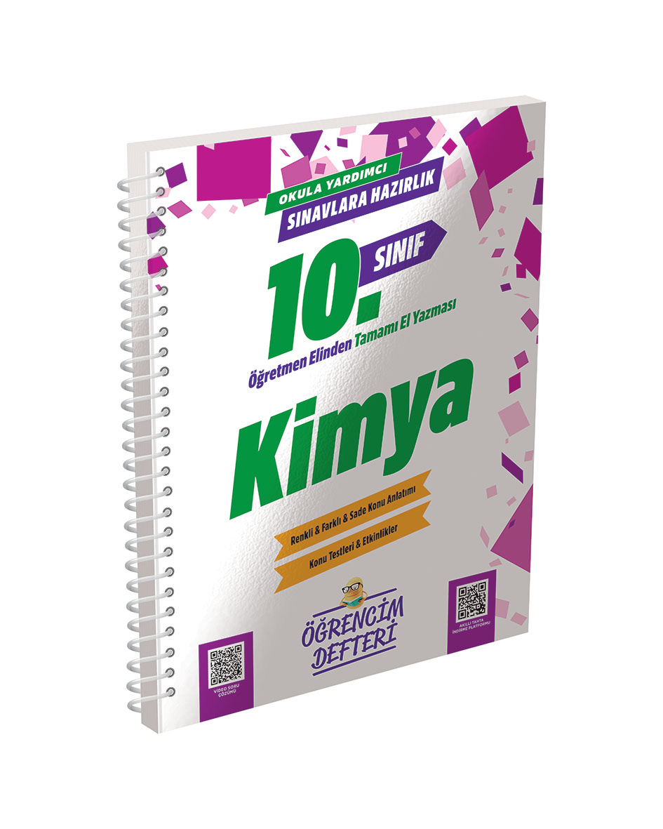 3111 - 10.Sınıf Kimya Öğrencim Defteri