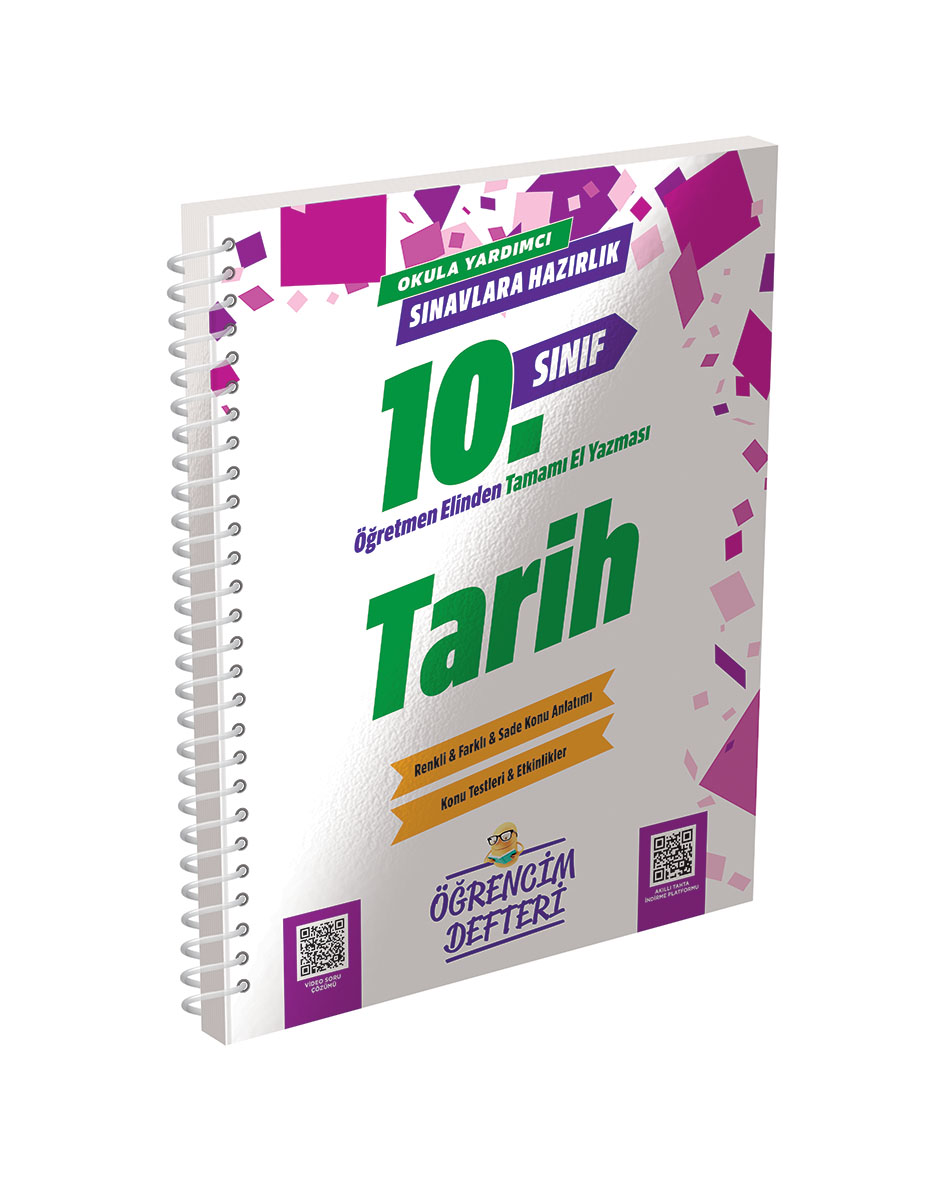 3113 - 10.Sınıf Tarih Öğrencim Defteri