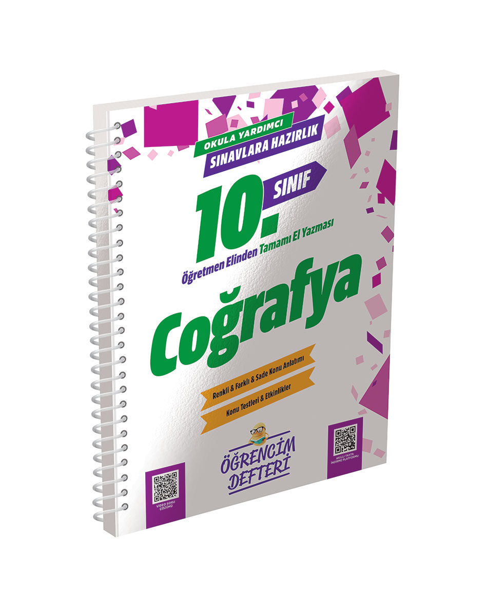 3114 - 10.Sınıf Coğrafya Öğrencim Defteri