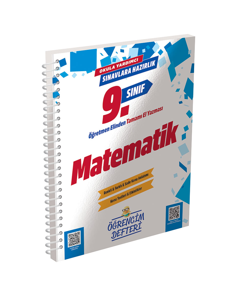 3159-9.Sınıf Matematik Öğrencim Defteri