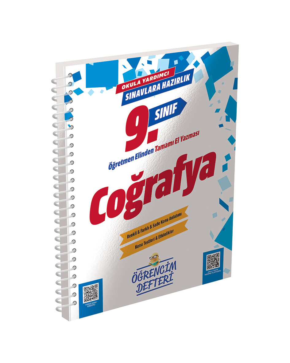 3164-9.Sınıf Coğrafya Öğrencim Defteri