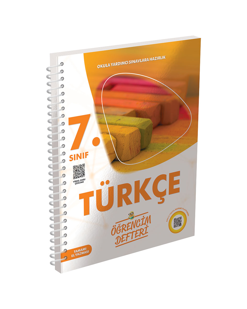 3251 7.Sınıf Türkçe Öğrencim Defteri