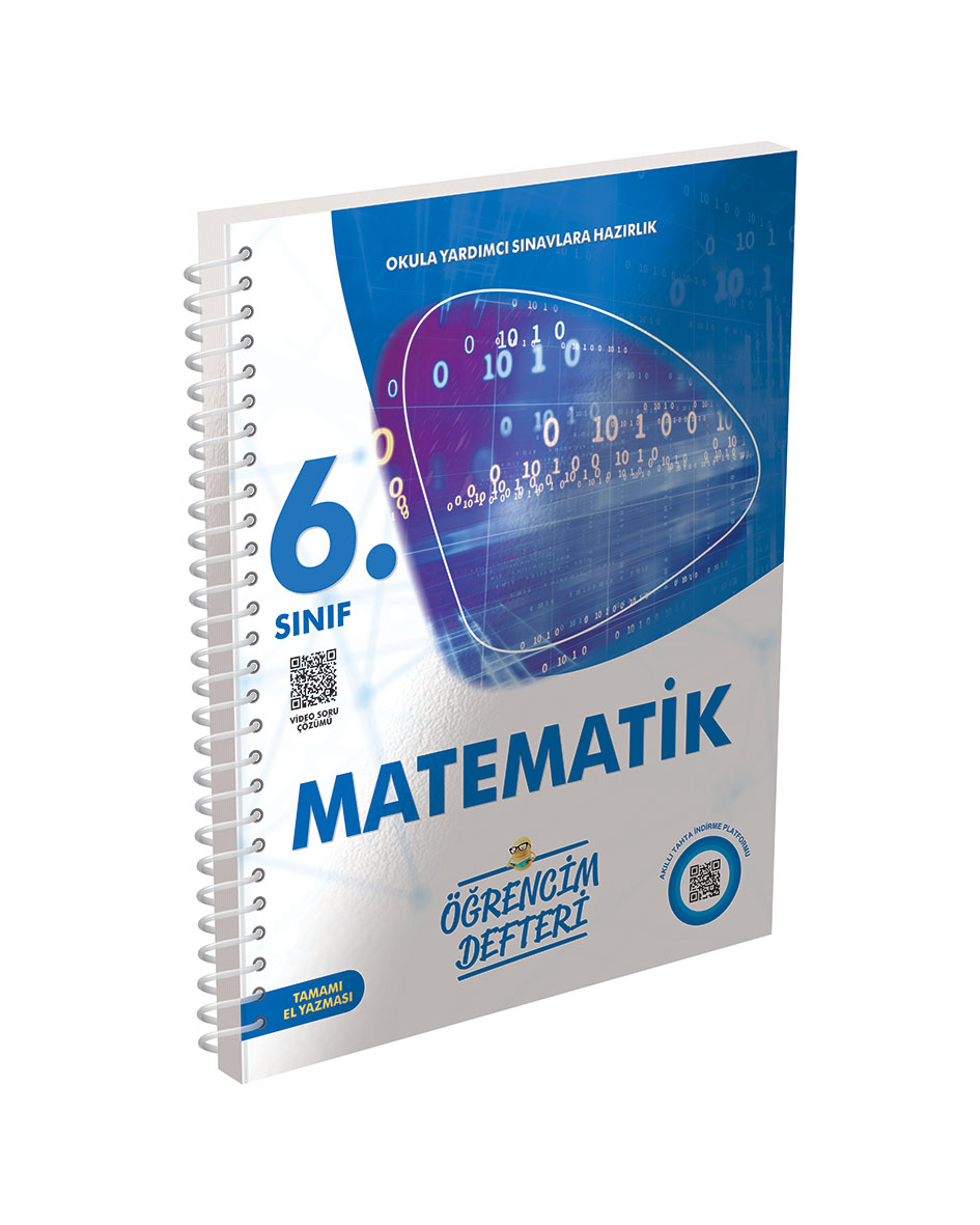 3302 6.Sınıf Matematik Öğrencim Defteri