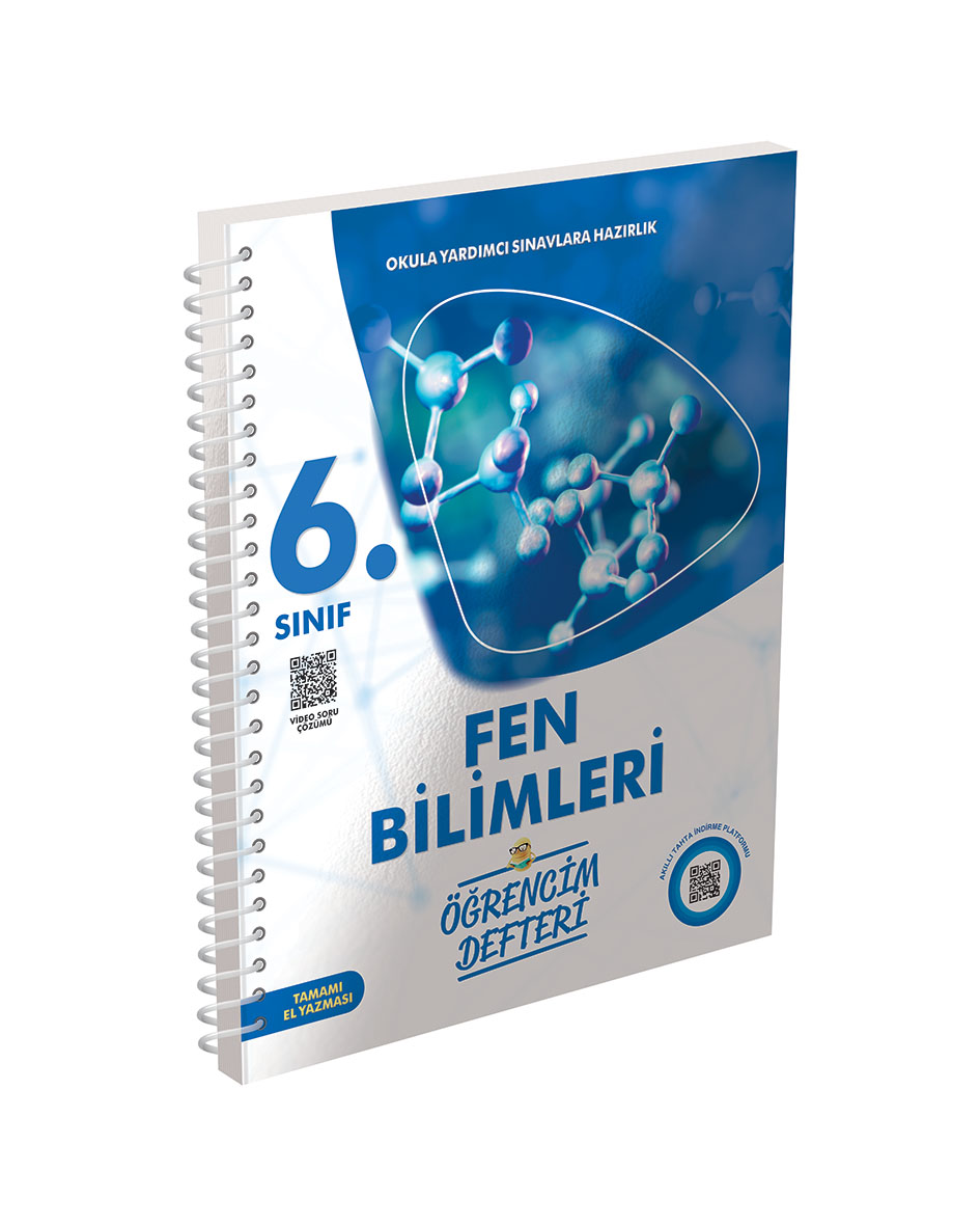 3303 6.Sınıf Fen Bilimleri Öğrencim Defteri
