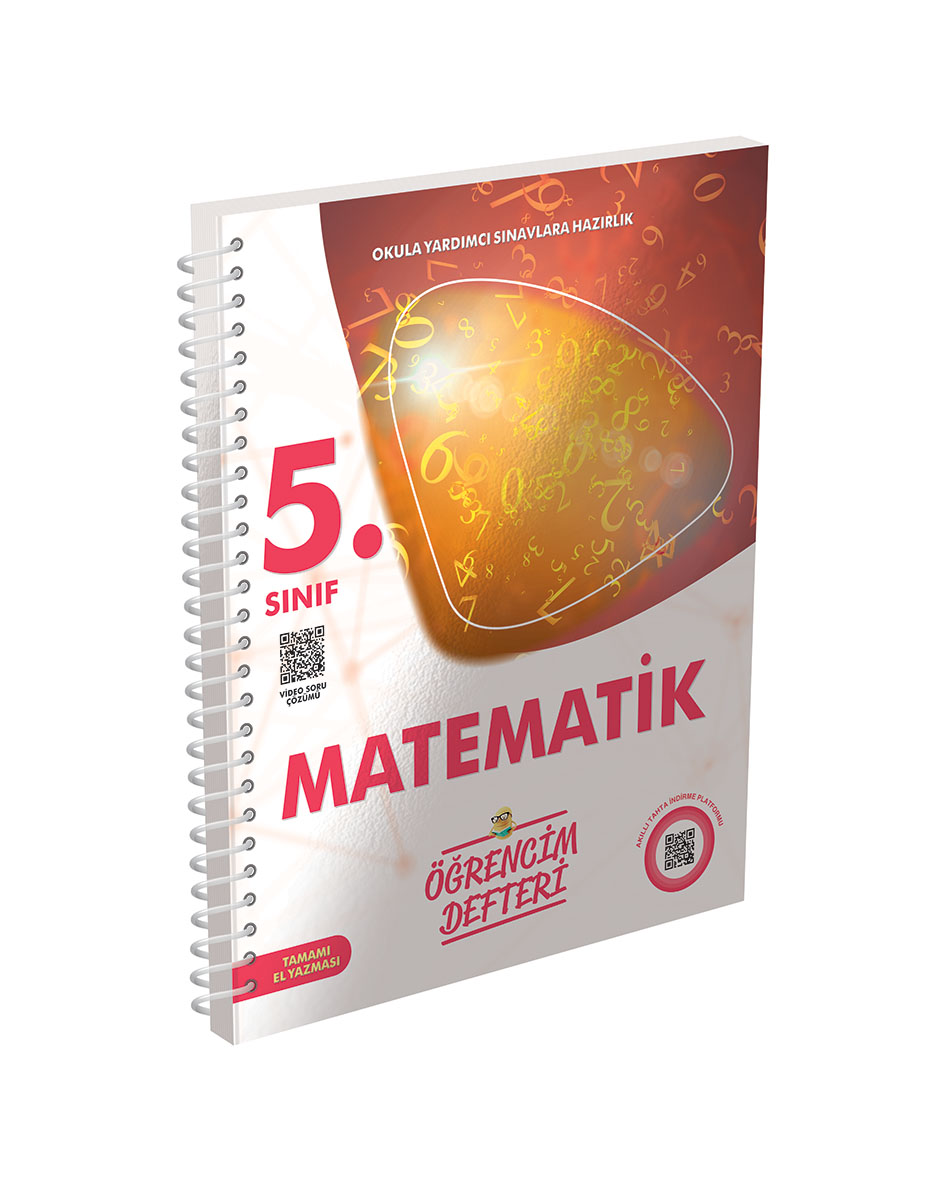 3352 5.Sınıf Matematik Öğrencim Defteri