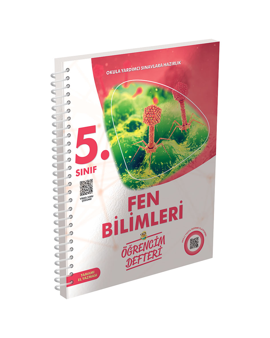 3353 5.Sınıf Fen Bilimleri Öğrencim Defteri