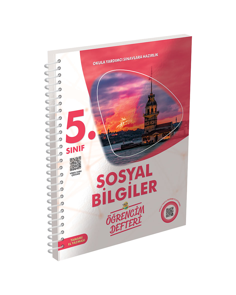 3354 5.Sınıf Sosyal Bigiler Öğrencim Defteri
