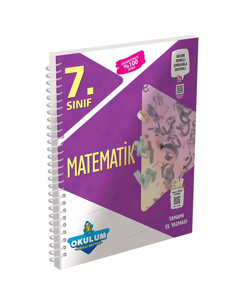 3572 7. Sınıf Matematik Okulum Akıllı Defter 3572 7. Sınıf Matematik Okulum Akıllı Defter