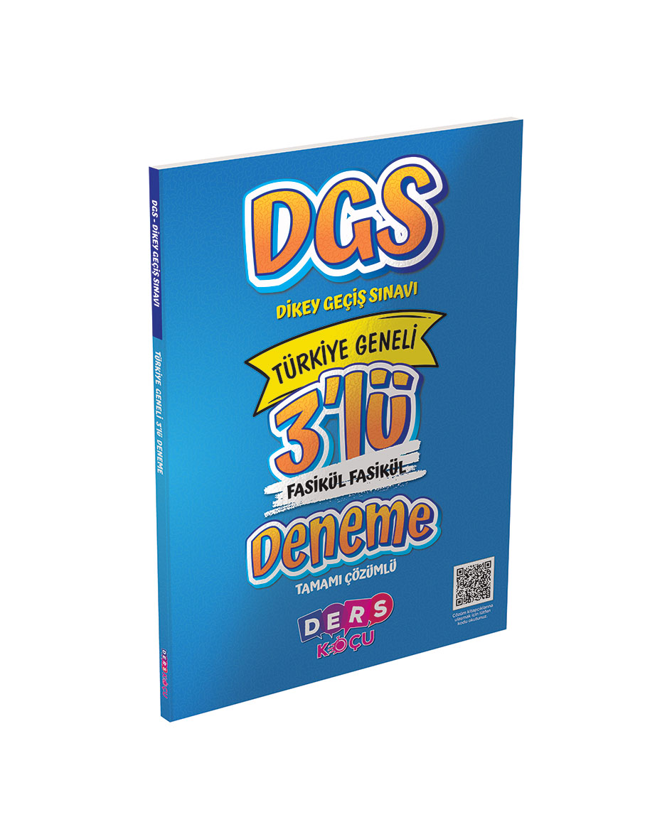 4012 DGS 3 Lü Fasikül Fasikül Deneme Sınavı DK