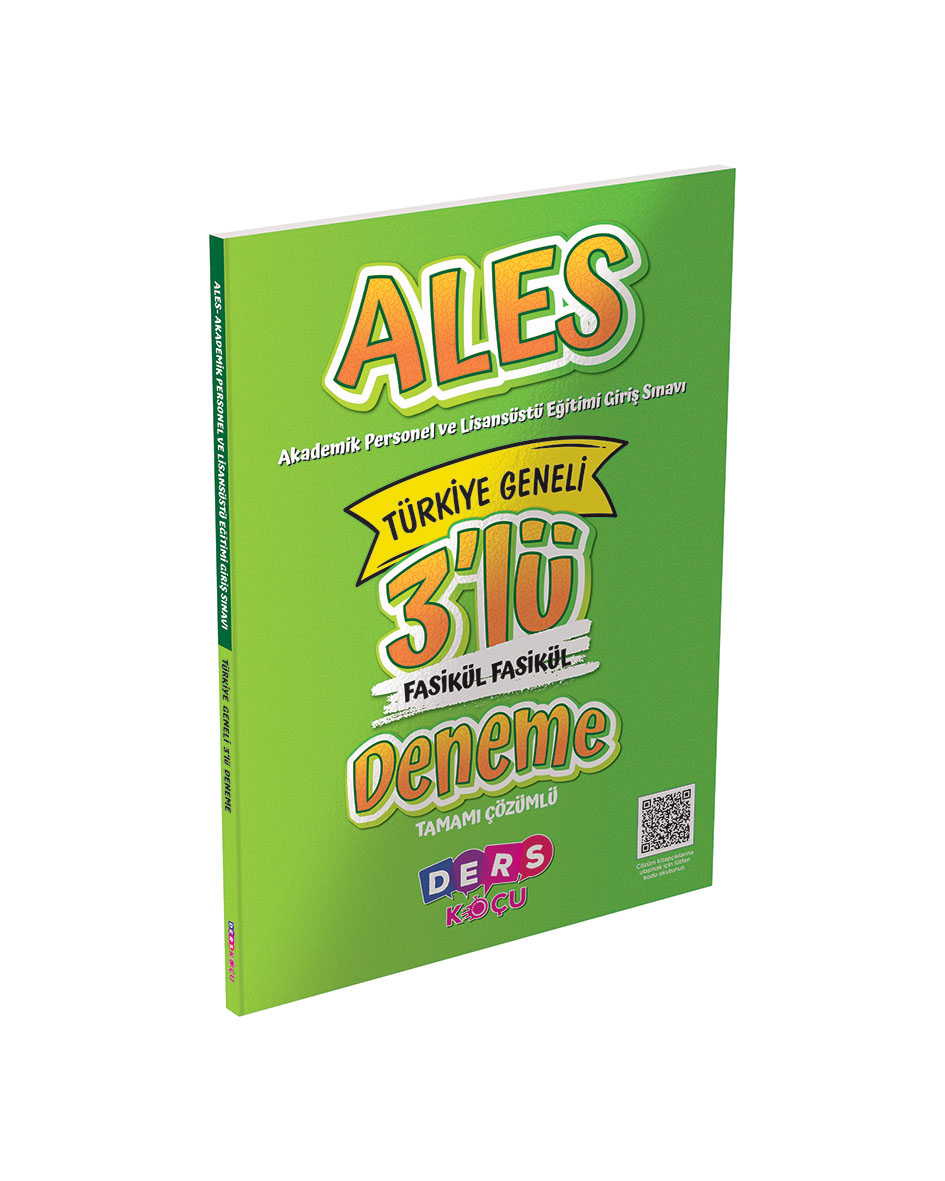 4013 ALES 3 Lü Fasikül Fasikül Deneme Sınavı DK 4013 ALES 3 Lü Fasikül Fasikül Deneme Sınavı DK
