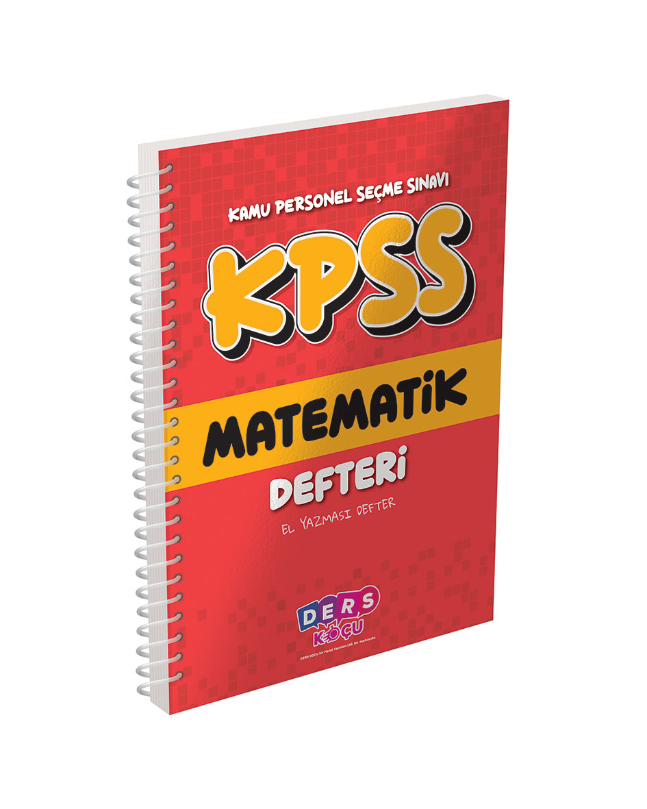 4030 KPSS Matematik Defteri DK 4030 KPSS Matematik Defteri DK