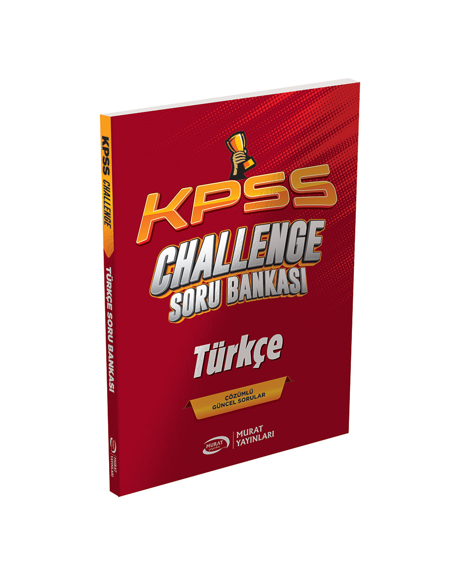 4051 - KPSS Türkçe CHALLENGE Soru Bankası 4051 - KPSS Türkçe CHALLENGE Soru Bankası