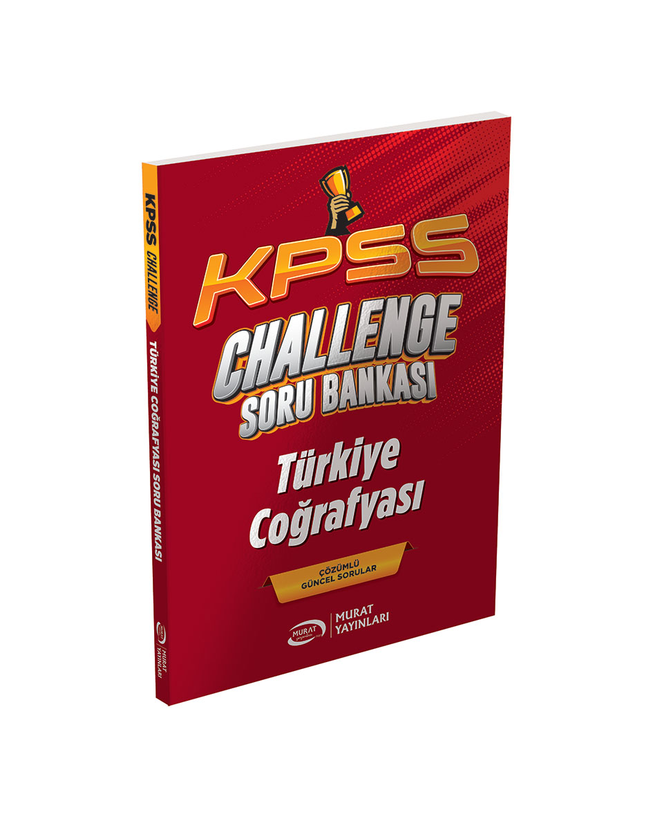 4053 - KPSS Türkiye Coğrafyası CHALLENGE Soru Bnk. 4053 - KPSS Türkiye Coğrafyası CHALLENGE Soru Bnk.