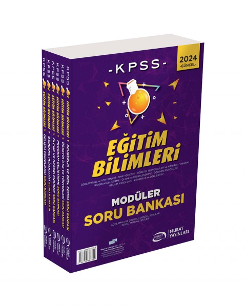 1250 Modüler Set Eğitim Bilimleri Soru Bankası