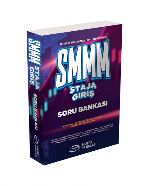 2251 SMMM Staja Giriş Soru Bankası