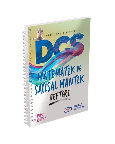 2621 DGS Matematik ve Sayısal Mantık Defteri