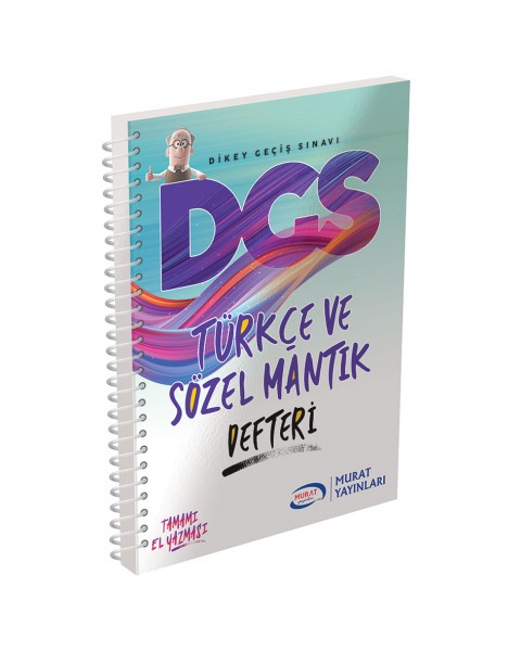 2622 DGS Türkçe ve Sözel Mantık Defteri