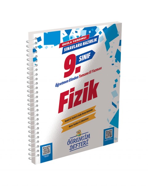 3160-9.Sınıf Fizik Öğrencim Defteri
