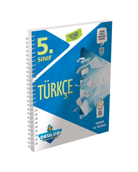 3551 5. Sınıf Türkçe Okulum Akıllı Defter