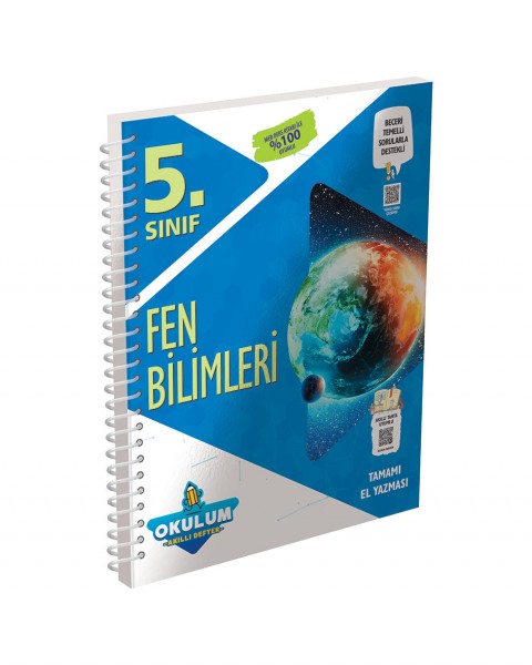 3553 5. Sınıf Fen Bilimleri Okulum Akıllı Defter