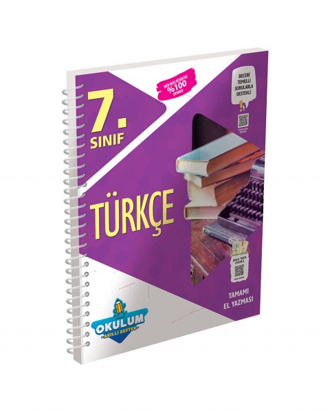 3571 7. Sınıf Türkçe Okulum Akıllı Defter