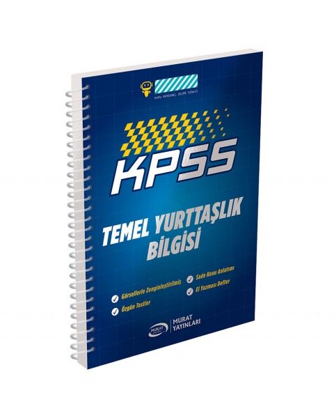 4044 - KPSS Temel Yurttaşlık Bilgisi Defteri